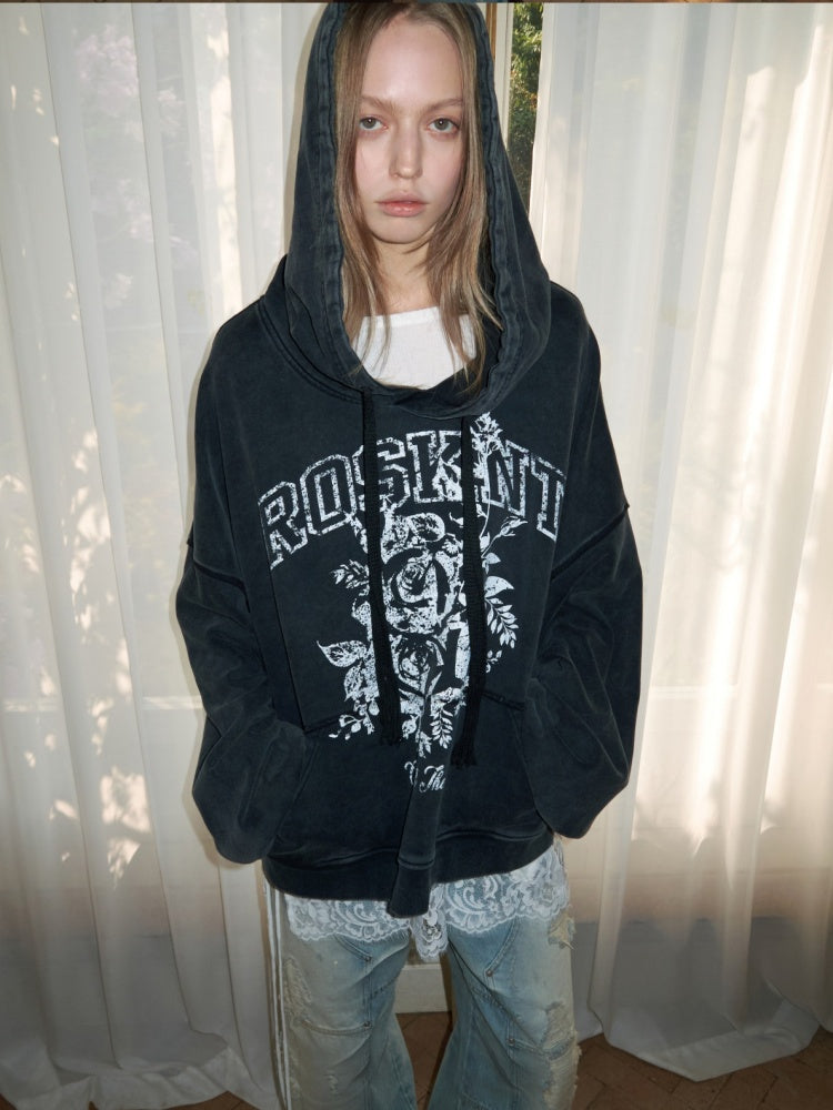 Washed Low-Rise Straight-Leg Loose Frayed Jeans【s0000015506】