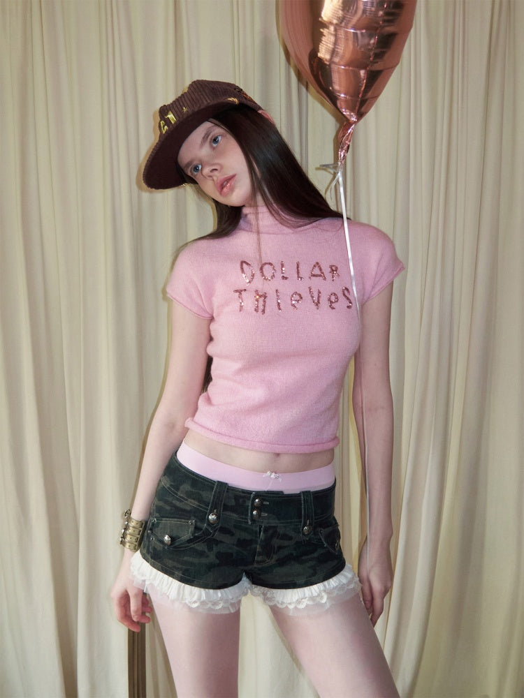 Chiffon Lace Multi-Layer Low-Rise Cake Puffy Shorts【s0000015508】