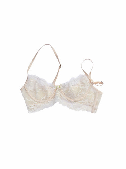 Lace Mesh Sexy Gathering Lingerie Soft Underwire Thin Strap Corset【s0000015512】