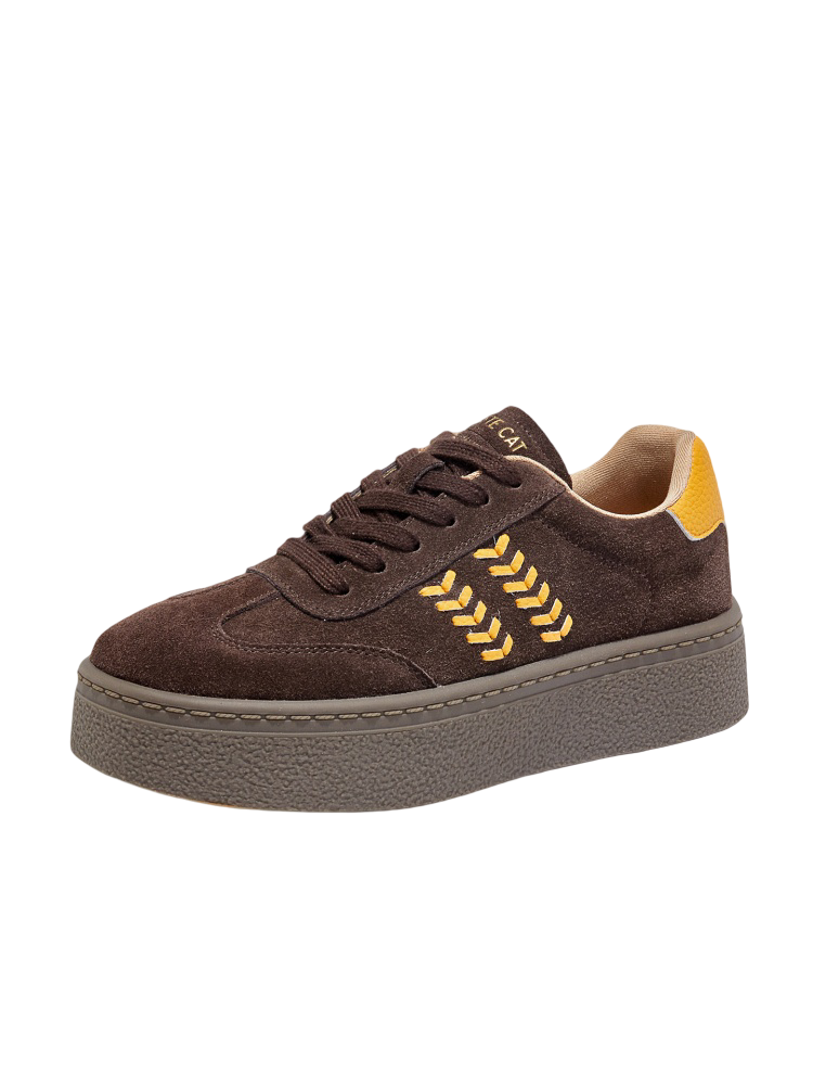 Leather Height Increase Platform Sports Shoes 【s0000015513】