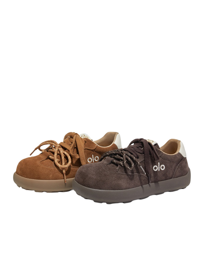 Leather Platform Training Hiking Forrest Gump Shoes【s0000015514】