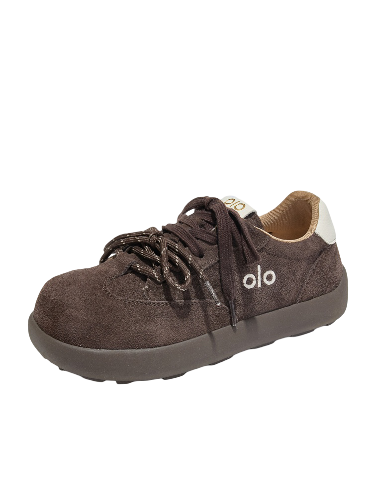 Leather Platform Training Hiking Forrest Gump Shoes【s0000015514】