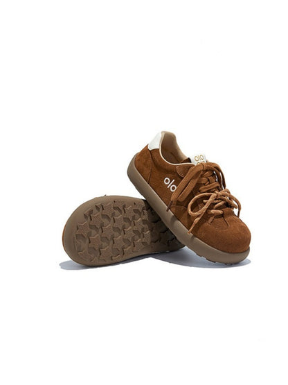 Leather Platform Training Hiking Forrest Gump Shoes【s0000015514】