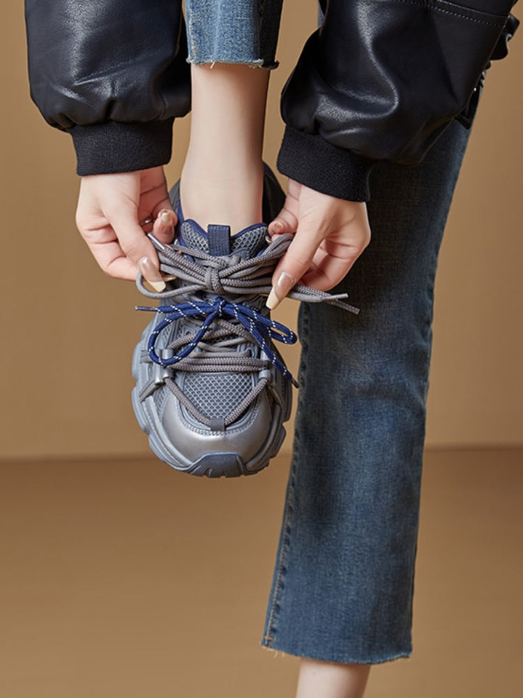 Daddy Thick-Soled Shorty Sneakers Commuter Shoes【s0000015518】