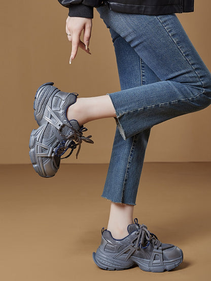 Daddy Thick-Soled Shorty Sneakers Commuter Shoes【s0000015518】