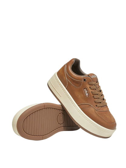 Platform Leather Lace-Up Shoes【s0000015519】
