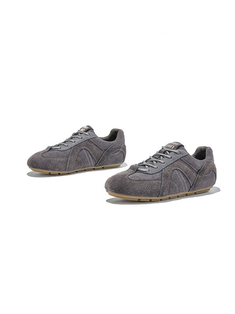 Cowhide Forrest Gump Flat Training Sports Shoes【s0000015520】