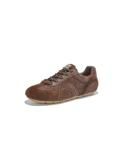 Cowhide Forrest Gump Flat Training Sports Shoes【s0000015520】