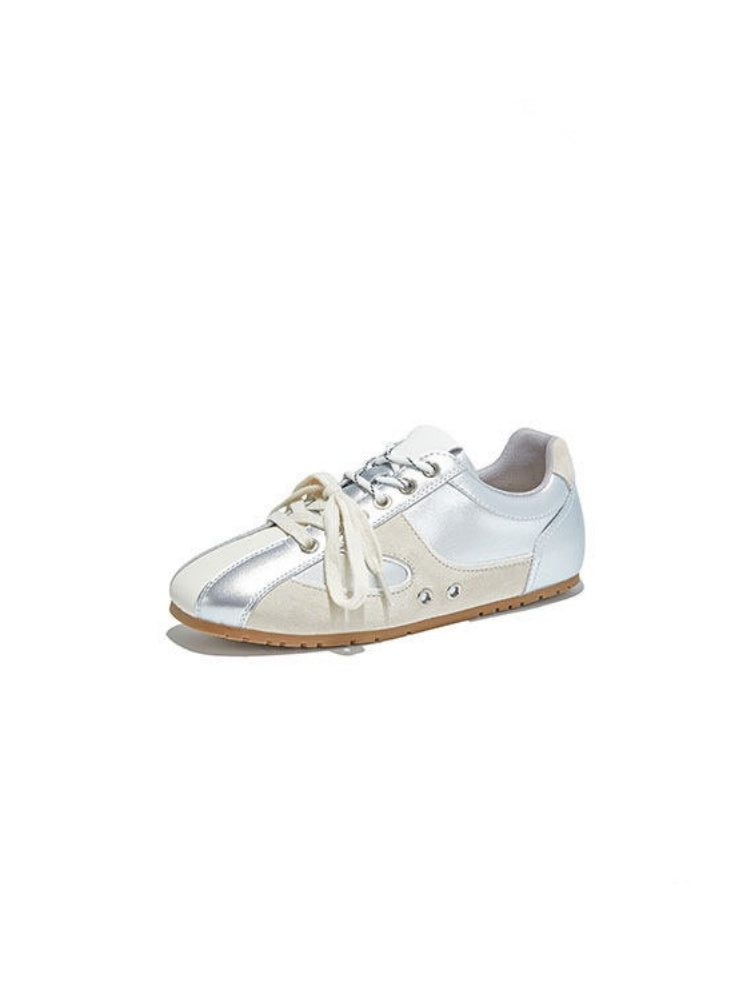 Ballet Contrast Casual Moral Training Shoes【s0000015521】