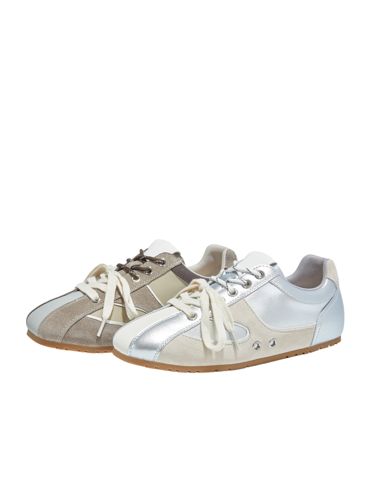 Ballet Contrast Casual Moral Training Shoes【s0000015521】