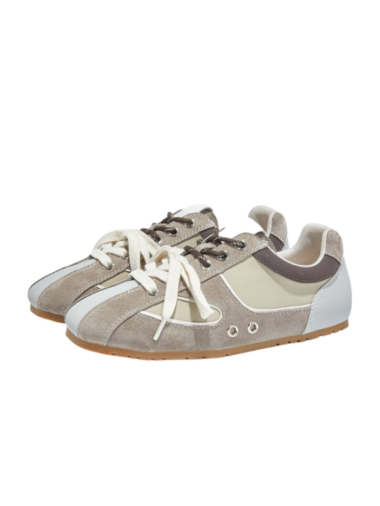 Ballet Contrast Casual Moral Training Shoes【s0000015521】
