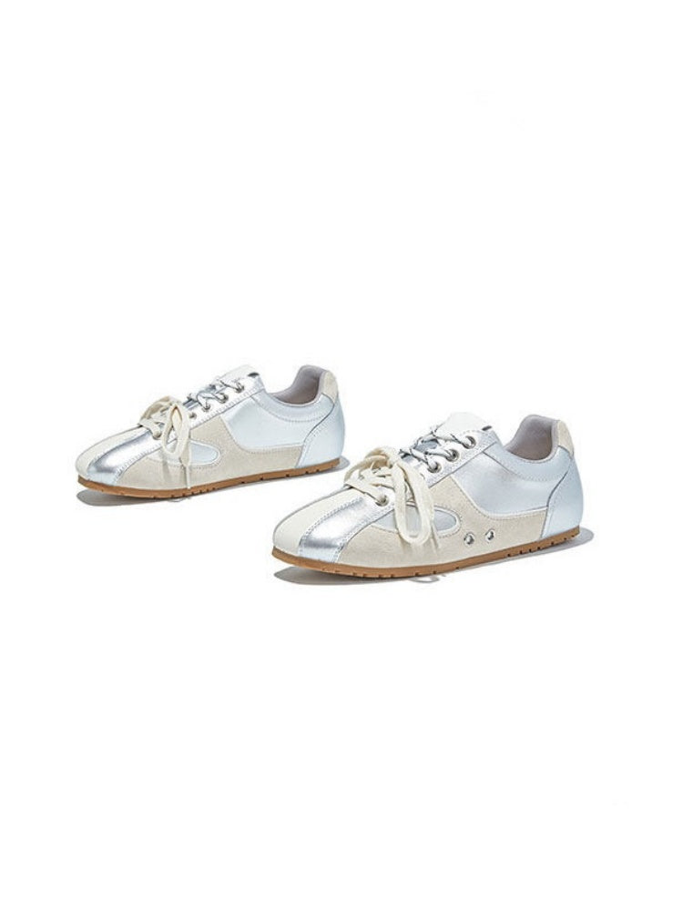 Ballet Contrast Casual Moral Training Shoes【s0000015521】