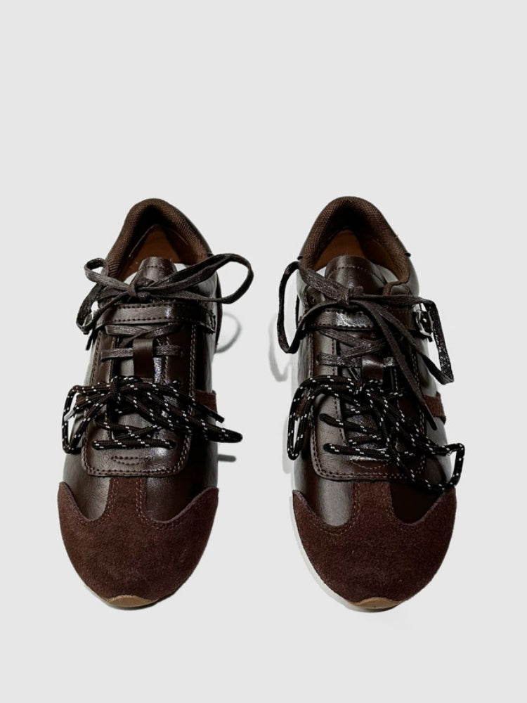 Double Lace Hiking Light Weight Forrest Gump Training Shoes【s0000015523】