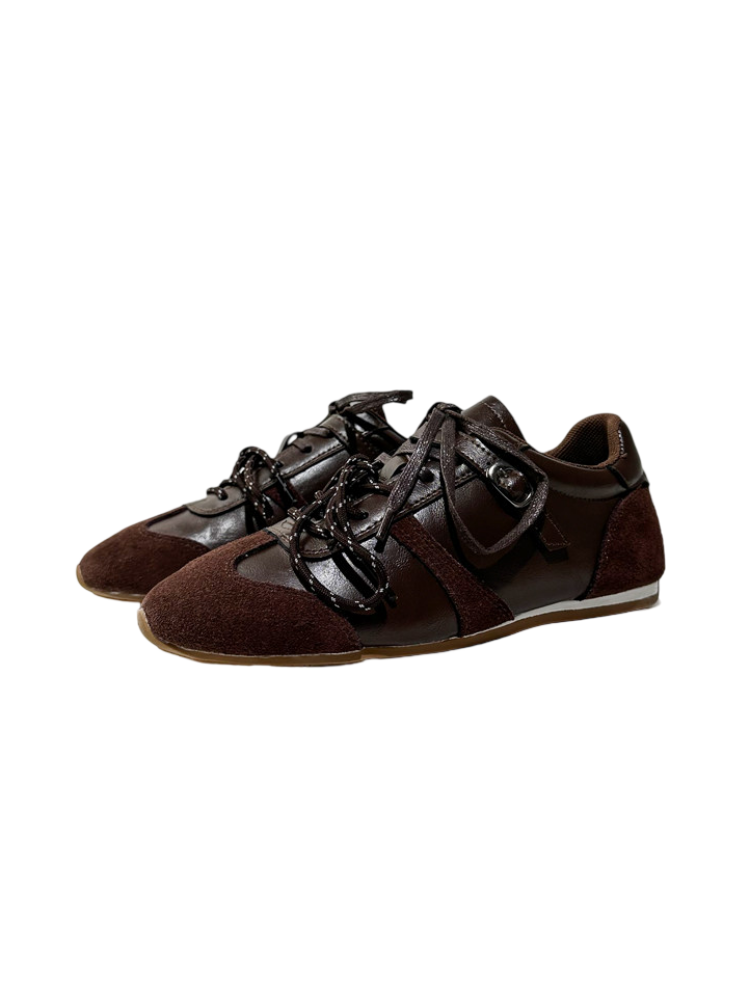 Double Lace Hiking Light Weight Forrest Gump Training Shoes【s0000015523】