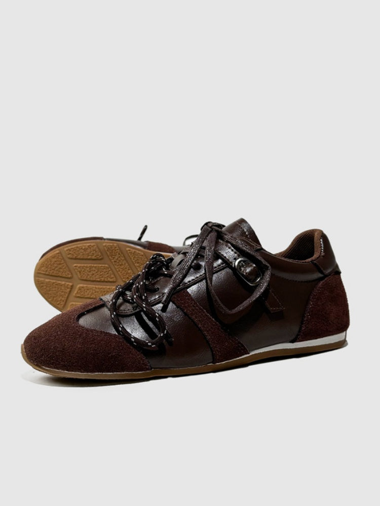 Double Lace Hiking Light Weight Forrest Gump Training Shoes【s0000015523】