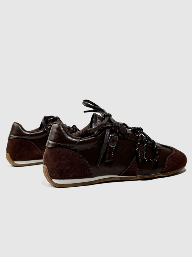 Double Lace Hiking Light Weight Forrest Gump Training Shoes【s0000015523】