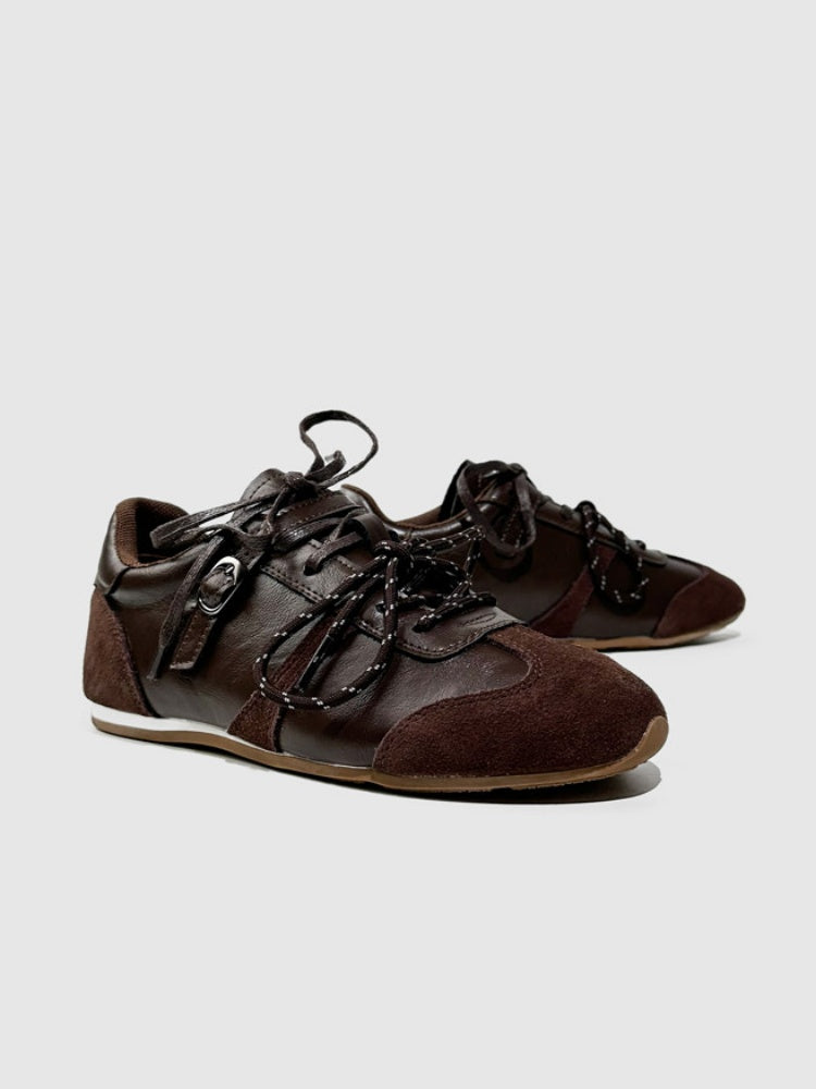 Double Lace Hiking Light Weight Forrest Gump Training Shoes【s0000015523】