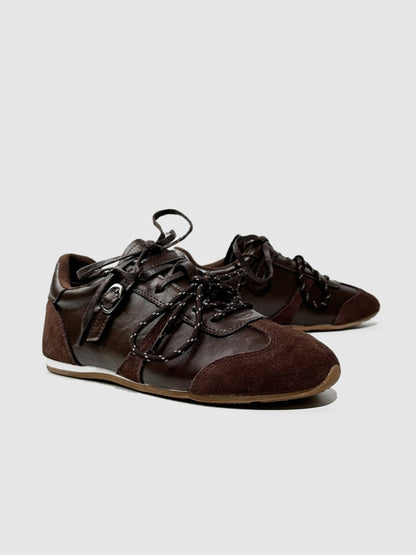 Double Lace Hiking Light Weight Forrest Gump Training Shoes【s0000015523】