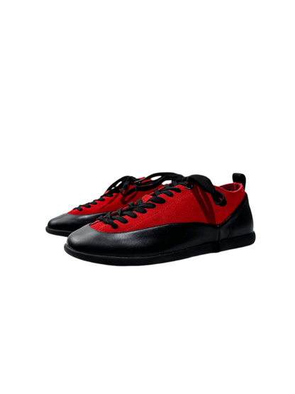 Outdoor Leisure Trendy Leather Soft Sole Lace-Up Training Shoes【s0000015524】