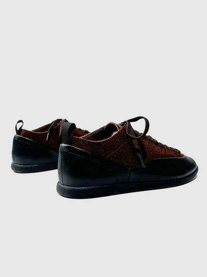 Outdoor Leisure Trendy Leather Soft Sole Lace-Up Training Shoes【s0000015524】
