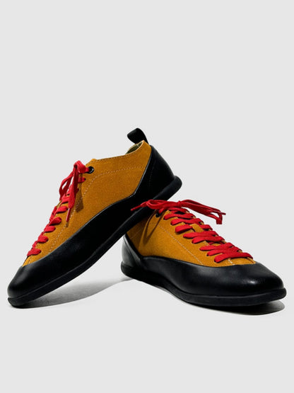 Outdoor Leisure Trendy Leather Soft Sole Lace-Up Training Shoes【s0000015524】