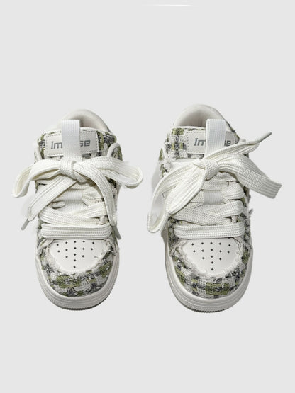 Fringed Cross-Strap Thick-Soled Trekking Sports Shoes【s0000015526】