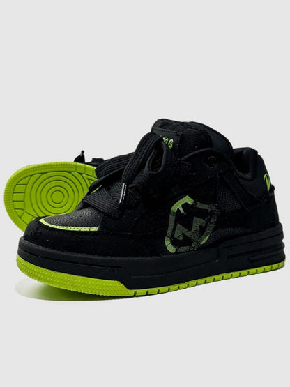 Stitching Fringe Beggar Board Shoes【s0000015527】