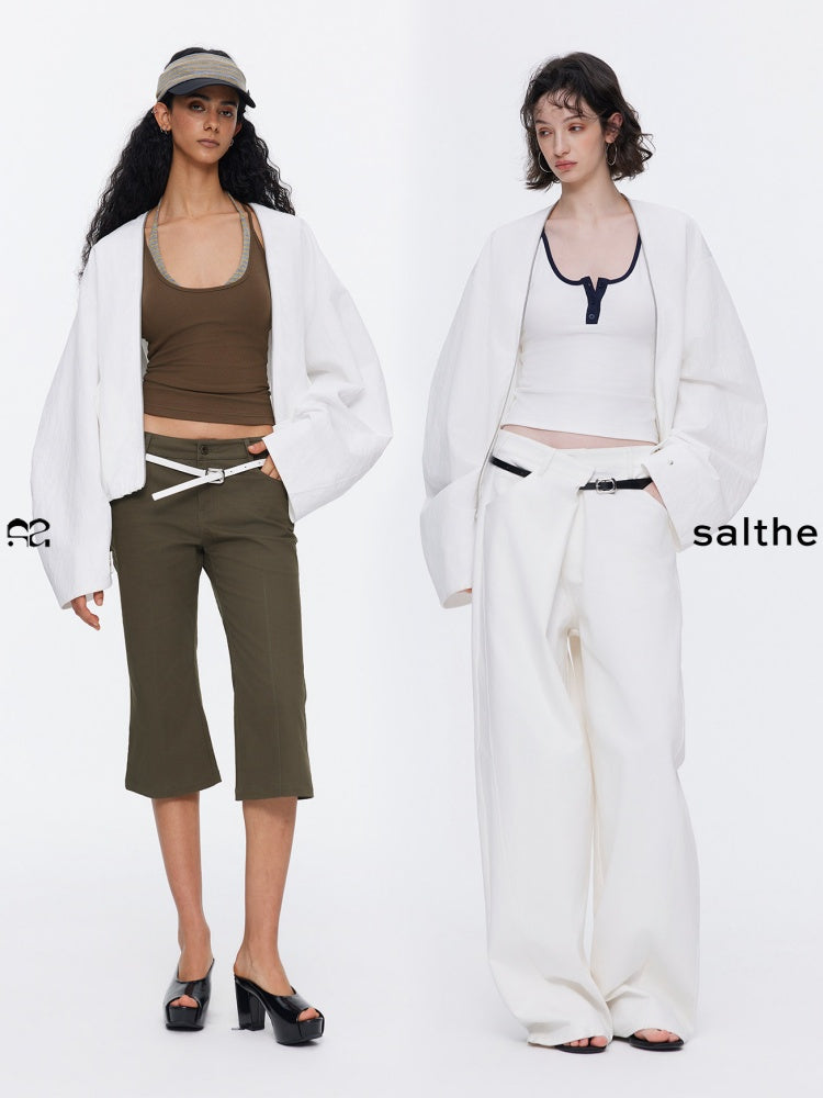 Oversized Cocoon Silhouette Short Jacket【s0000015529】