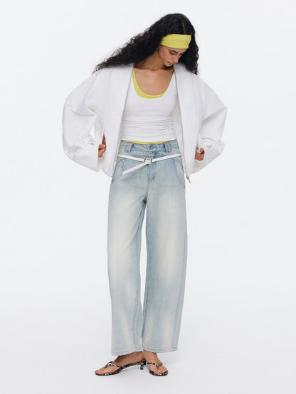 Oversized Cocoon Silhouette Short Jacket【s0000015529】