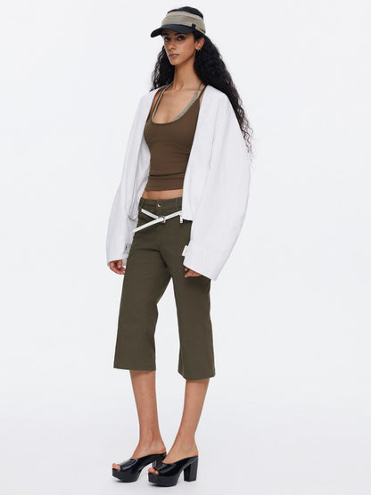 Oversized Cocoon Silhouette Short Jacket【s0000015529】