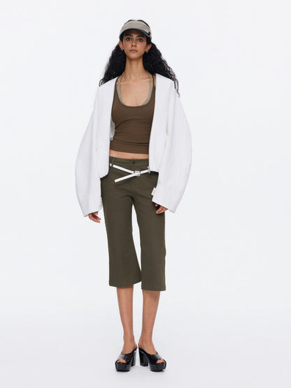 Oversized Cocoon Silhouette Short Jacket【s0000015529】