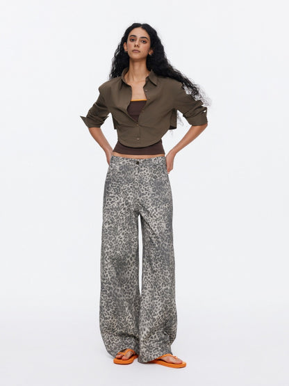 Loose Oversized Shirt Bandeau Contrast Faux Layered Top【s0000015536】