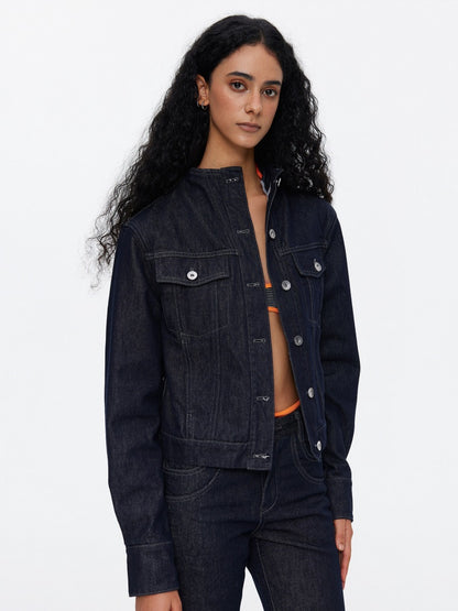 Retro Heavyweight Denim Color Jacket【s0000015540】