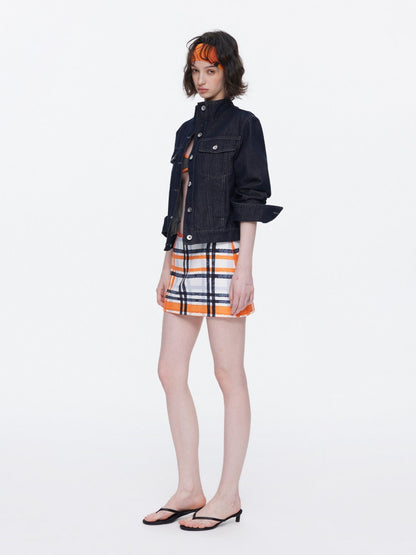 Retro Heavyweight Denim Color Jacket【s0000015540】