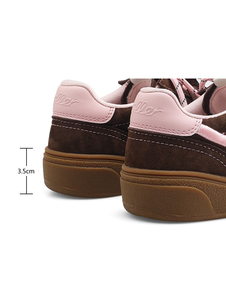 German Training Platform Embroidered Casual Shoes【s0000015630】