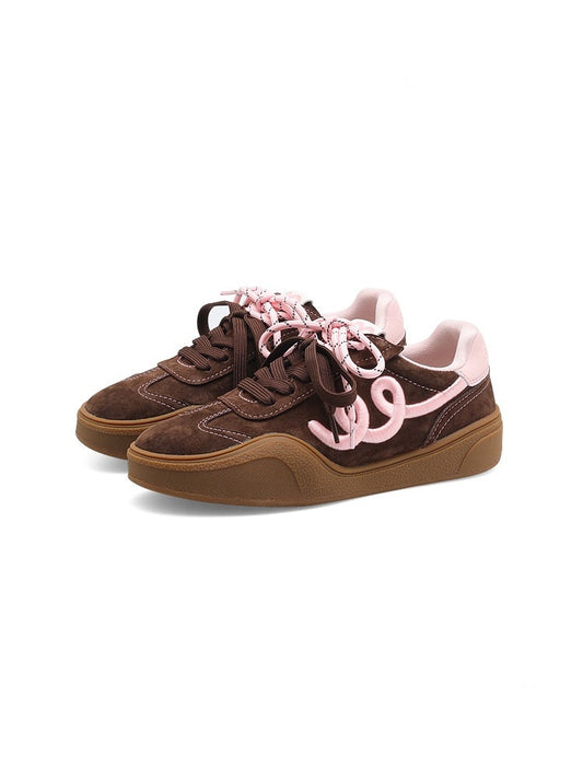 German Training Platform Embroidered Casual Shoes【s0000015630】