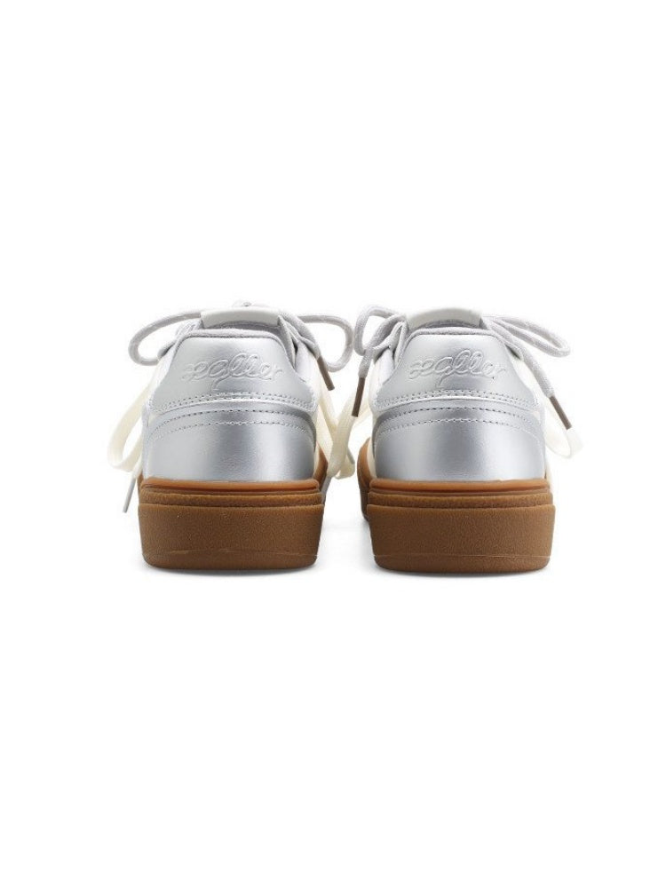 Moonlight Silver Training Embroidered Platform Shoes【s0000015631】