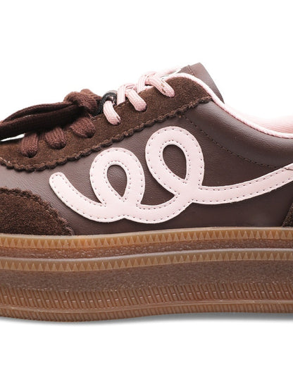 [Cookie Series] German Training Height Thick Sole Casual Shoes【s0000015633】