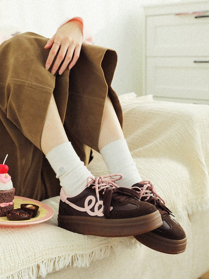 [Cookie Series] German Training Height Thick Sole Casual Shoes【s0000015633】