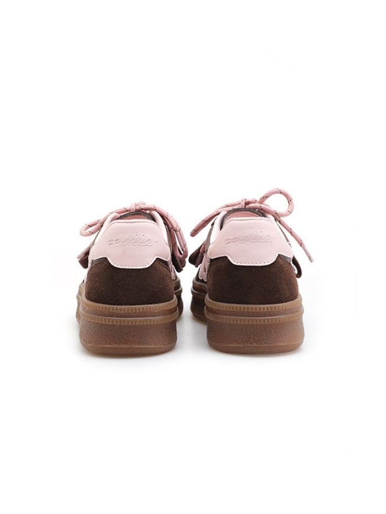 [Cookie Series] German Training Height Thick Sole Casual Shoes【s0000015633】