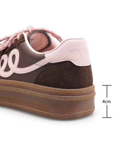 [Cookie Series] German Training Height Thick Sole Casual Shoes【s0000015633】