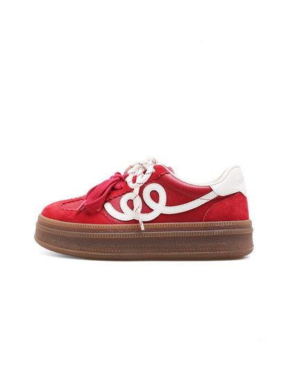 [Cookie Series] German Training Height Thick Sole Casual Shoes【s0000015633】