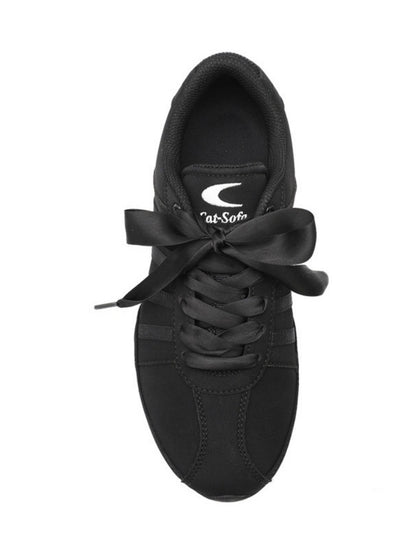 Ballet Vintage Black Classic German Training Thin-Soled Indoor Yoga Shoes【s0000015635】
