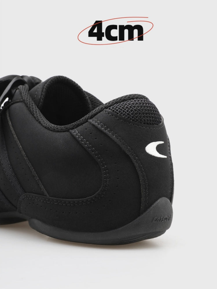 Ballet Vintage Black Classic German Training Thin-Soled Indoor Yoga Shoes【s0000015635】