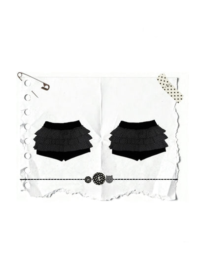Cross Patchwork Striped High Neck Subculture Slimming Base Layer【s0000015662】