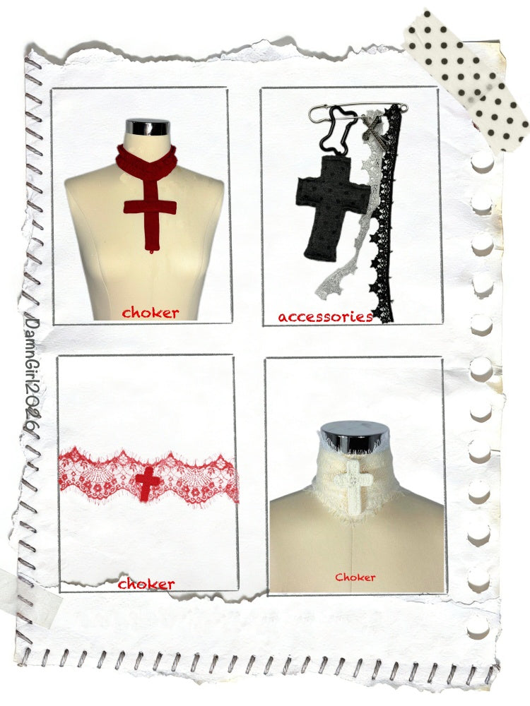 DamnGirl's Original Design Accessory Choker Collection【s0000015664】