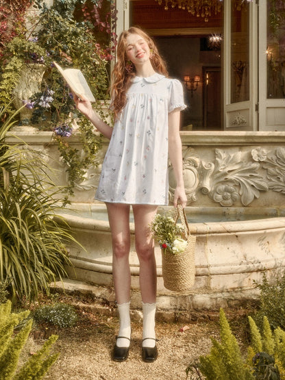 Botanical Embroidery Tank Tops Pants Dress Setup【s0000016032】