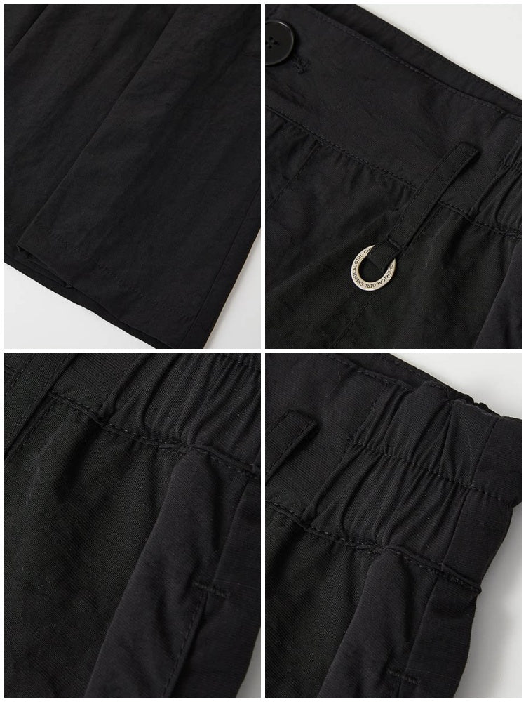Multi-Colored Mid-Length A-Line Pleated Culottes【s0000016298】