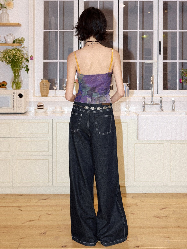 Straight Wide-Leg Pants【s0000016301】