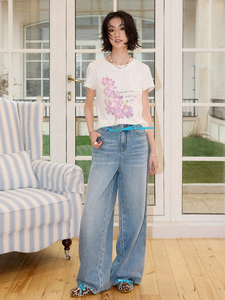 Straight Wide-Leg Pants【s0000016301】